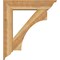 Ekena Millwork Westlake Traditional Rough Sawn Bracket w/ Offset Brace, Western Red Cedar, 8"W x 34"D x 38"H BKT0806X34X38WTL01RWR - alternate 2